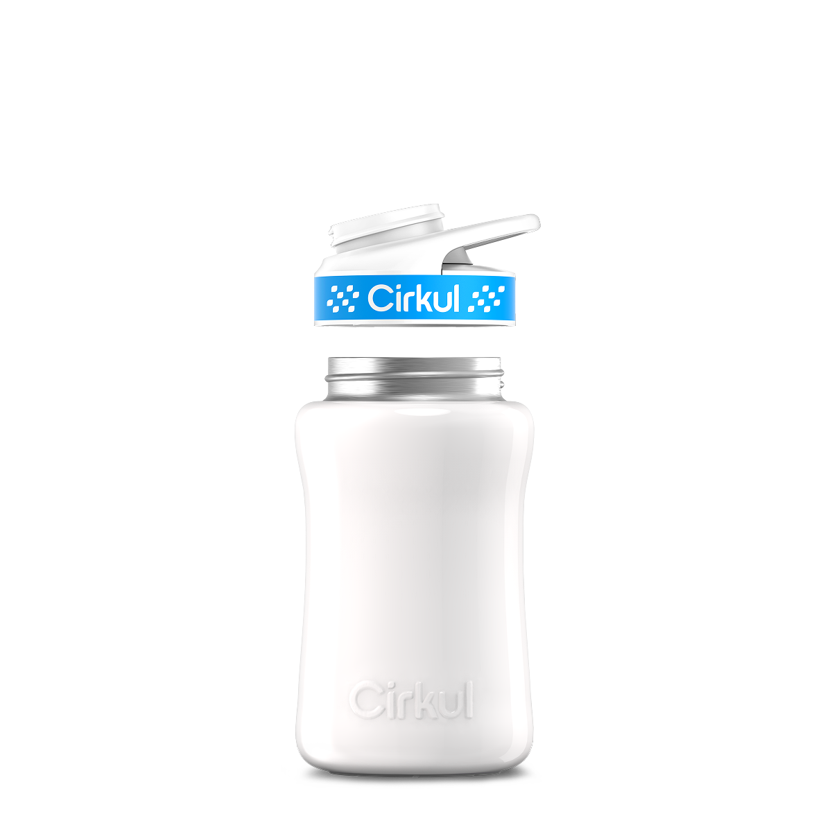 12oz. Stainless Steel Bottle & Comfort Grip Lid