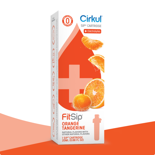 FitSip Orange Tangerine - Sweat Ready